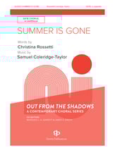 Summer Is Gone SATB choral sheet music cover